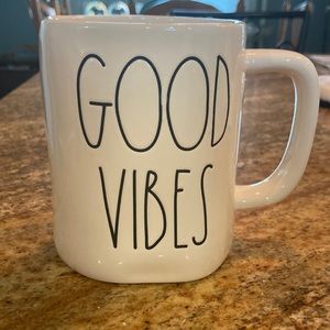 Rae Dunn good vibes mug